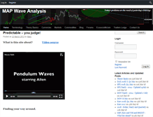 Tablet Screenshot of mapwaveanalysis.com
